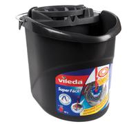 Cubo con exprimidor Superfácil - Vileda - Color: Negro