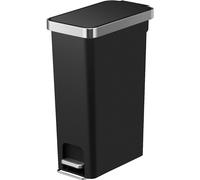 Cubo con pedal Hana Slim EKO, capacidad 40 l, A x H x P 265 x 645 x 455 mm
