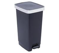 Cubo con pedal Ring Bin (40 l, Negro)