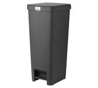 Brabantia Cubo de basura StepUp 800023 con pedal 40 L Gris oscuro