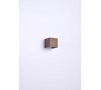 CUBO con Sensor de Movimiento 10W IP65 (Se enciende siempre que detecta movimiento) Marron Corten Marron Corten 6000K | Luz Fria