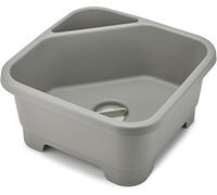 Joseph Joseph Duo Cubo Cuadrado para Fregadero Cocina con Almacenamiento para Cubiertos, Esponjas y Cepillos, Gris