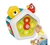 Cubo de actividad del bebé, Activity Cube para bebé, Cubo de actividad sensorial para niños pequeños, Juegos de inquietud educativos, juguetes de aprendizaje interactivo para niñas, niños, 12-18 meses