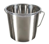 Cubo de agua de acero inoxidable Kerbl 5,7 L