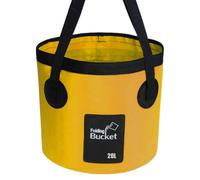 Cubo De Agua De Viaje - De Camping Plegables 20 L | Contenedor De Agua De Lavado De Coche De Viaje Para Camping, Autocaravana, Senderismo Y Paseo En Paseos