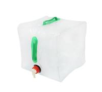 Cubo de agua plegable con grifos, bolsa de agua portátil para exteriores, contenedor plegable para camping, senderismo, picnic, camping, tanques, accesorios plegables para ahorrar espacio
