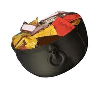 Cubo de almacenamiento de caramelos de Halloween con forma de manifestación, 245 mm, 175 mm, 100 mm, plan de poliestireno permanente para trucos, otros incidentes ácidos, cubierta para el hogar