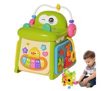 Cubo de Aprendizaje | Juego Educativo Musical Interactivo Divertido | Juego Sensorial | para: Cumpleaños, Guardería, Halloween, Viajes, Jardín de Niños, Casa,