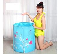 Cubo De Baño Para Adultos, Cubo De Baño Inflable Bañera Baño Doméstico Baño, Cubo De Baño De Pila De Cuerpo Completo 70 X 65cm Altura Adecuada 175cm Peso Inferior A 150 Kg O Menos