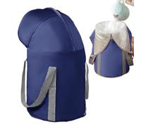 Cubo de baño para pies portátil, lavado de pies, manta para rodillas, baño de pies con platillo, Porter Toba - Sonido de succión plegable - Bullf - Cubo de spa - Lavar, viajar, camping pie spa - Bolsa
