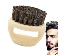 Cubo de barba Rourn | Pespa para barba vikinga portátil para hombres con mango | Cuidado de la barba para hombre para el hogar y los viajes, fácil de aplicar aceite para barba o bálsamo