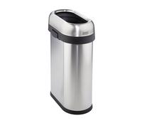 Cubo de basura abierto simplehuman, capacidad 50 l, A x H x P 272 x 695 x 463 mm