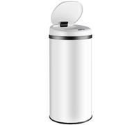 Cubo de basura automático Blanco 40L