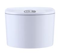 Cubo de basura automático inteligente de 3 litros - USB eléctrico, cubo de basura con tapa | Creativo De Larga Duración Sensor De Movimiento Touchless Contenedor De Desechos De Escritorio Para Dormir