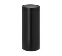Cubo de basura BRABANTIA Touch Bin 30 litros (Negro Mate)