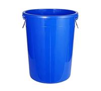 Cubo de Basura Comercial de 160 litros, Cubo de Basura Redondo de Alta Resistencia con Tapa, Gran Capacidad para Uso doméstico e Industrial, Robusto e Ideal para cocinas y Espacios exteriore