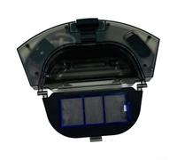 Cubo de basura con filtro HEPA para Lydsto G2 G2D diseñado para una filtración óptima (es negro)