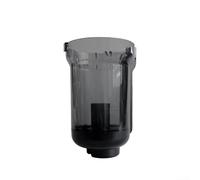 Cubo de basura con filtro HEPA para Roborock para dyad Pro, para dyad Air y para combo - Copa de polvo impermeable enjuagable para un sellado hermético, instalación sin herramientas, diseño