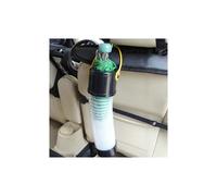 Cubo de basura con paraguas telescópico multifuncional para automóvil hogar y actividades al aire libre