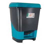 CUBO DE BASURA CON PEDAL 20L PAPELERA PARA RECICLAJE O RESIDUOS