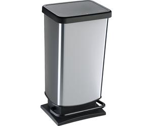 Cubo de basura con pedal rothopro, capacidad 40 l, A x H x P 353 x 676 x 295 mm