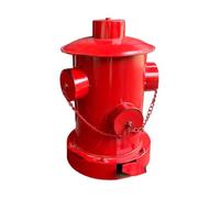 Cubo De Basura Contenedor De Gran Capacidad En Forma De De Incendios Con