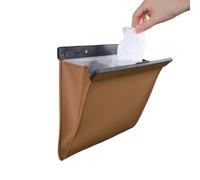 Cubo de basura de coche, magnético impermeable a prueba de fugas, accesorios de auto para camioneta asientos traseros portavasos