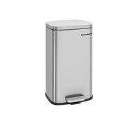 Cubo de Basura de Cocina 30 L Basurero con Pedal Contenedor con Tapa