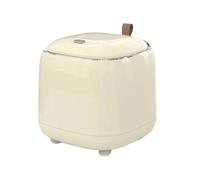Cubo de Basura de Mesa La papelera de escritorio emergente doble capa presiona el contenedor almacenamiento superior la mesa centro for organización del hogar(Color1)