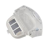 Cubo de basura de repuesto para robot de barrido Ultenic T10, L6PRO, M7MAX, M8, Nova, Hola, iHome, HRV6-BLK, iHRV7-SLV, Conga y Roborock, filtro HEPA de plástico incluido