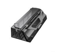 Cubo de basura de repuesto para Xiaomi para Mijia 1T STYTJ02ZHM, robot transparente para aspirador con pestillo de liberación rápida, para una fácil instalación de residuos de visión clara