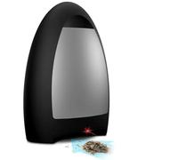 Cubo de basura eléctrico para peluquería, aspiradora para salón de peluquería de 1000 W, caja de polvo grande de 3,6 l, con cable, sin bolsa, ahorro de energía, aspiradora fija sin contacto. black