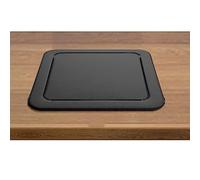 Cubo De Basura Empotrado En Encimera/Tapa Abatible, Tapa De Basura De Acero Inoxidable Integrada, Tapa De Cubo De Basura Empotrada con Vaciado Central Flexible(Color:A1)