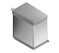 Cubo de Basura Giratorio 21L de Acero Inoxidable para Mueble de Cocina
