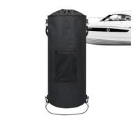 Cubo de basura para barcos, soporte de basura para automóviles, de almacenamiento portátil plegable, material resistente al agua, diseño plegable fácil de limpiar | Viaje por coche, camping, uso