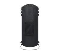 Cubo de basura para botes - Contenedor de residuos para camping, contenedores de automóviles, contenedor plegable impermeable | Soporte de suciedad de 11-15 galones con cordón, organizador de viaje