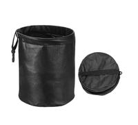 Cubo de basura para coche - 3.4 litros Bandeja de residuos para automóviles | Soporte para paraguas de coche, para SUV Sedán Camping Cars Viaje Diario Viajes Escolares Largos Desplazamientos
