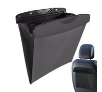 Cubo De Basura Para Coche - Cierre Magnético De Piel De PU - Cubo De Basura Para Interior Del Coche | Para Desplazamientos Diarios Viajes Excursiones Familiares Viajes Cortos Acampada Sedán RV