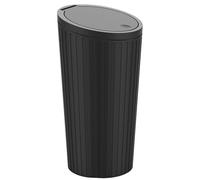 Cubo de basura para coche con tapa | Cubo de basura para puerta automática inodoro con tapa | Viaje por carretera para camión, SUV y campo de viaje