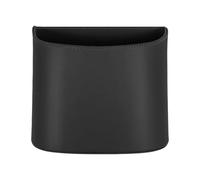 Cubo de basura para coche, cubo de basura para coche, cubo de basura compacto, diseño interior a prueba de fugas, correa ajustable, tapa abatible con control de olores para usar en