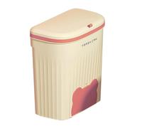 Cubo de basura para debajo del fregadero, contenedor de compost para cocina | Cubo de basura | Cubo de basura de mesa, cesta de basura de cocina, cubo de basura de escritorio, con tapa para lavabo