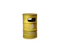 Cubo de basura para exteriores Contenedor De 240L De Gran Capacidad Estilo Industrial Al Aire Libre Hierro Comercial Lata De Gasolina Grande Creativa Grande Para patios, cocinas y entretenimiento al a