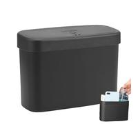 Cubo de basura para minicars, contenedor de polvo portátil para coche, tapa emergente, gancho de alta resistencia, delicioso cubo de basura, almacenamiento de coche, multiusos, carros de pasajeros