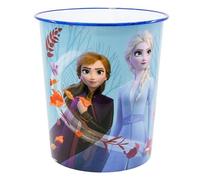 Cubo de basura para niños de Frozen de Disney - Cubo de basura ecológico de 5 litros para sala de juegos, dormitorio o escritorio de estudio, decoración divertida y duradera de habitación infantil