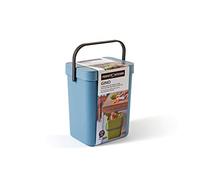 Perfetto Cubo de basura para residuos orgánicos, se puede colgar - Colección Gino - 5 litros - Avio