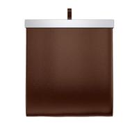 Cubo de basura plegable para coche | Contenedor de basura automotriz impermeable y impermeable,Papelera de vehículo, soporte de basura de cuero PU, accesorios de interior del coche