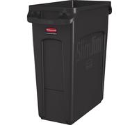Cubo de basura SLIM JIM® Rubbermaid, capacidad 60 l, con conductos de ventilación