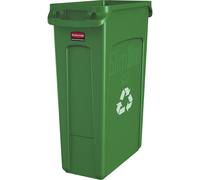Cubo de basura SLIM JIM® Rubbermaid, capacidad 87 l, con conductos de ventilación