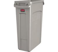 Cubo de basura SLIM JIM® Rubbermaid, capacidad 87 l, con conductos de ventilación