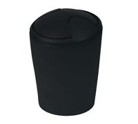 Spirella - Papelera basculante MOVE - Diseño moderno y compacto - Tapa extraíble y fácil de limpiar - Ideal para baño o cocina - Blanco - 2L